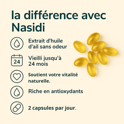 Extrait d’ail vieilli, 7500 mg, inodore
