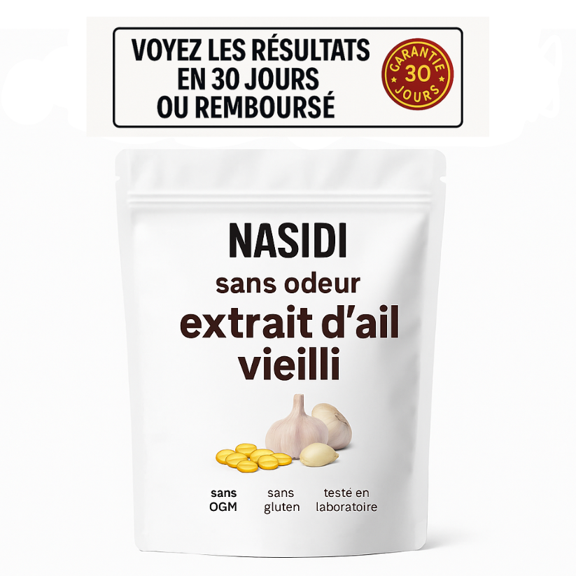 Extrait d’ail vieilli, 7500 mg, inodore
